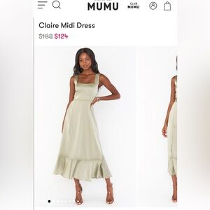 Show Me Your MuMu Claire Dress